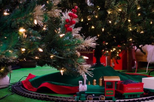 Train set for Christmas - Smith and Edwards