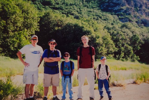 Hiking with the kids - Mike Vause, Smith and Edwards