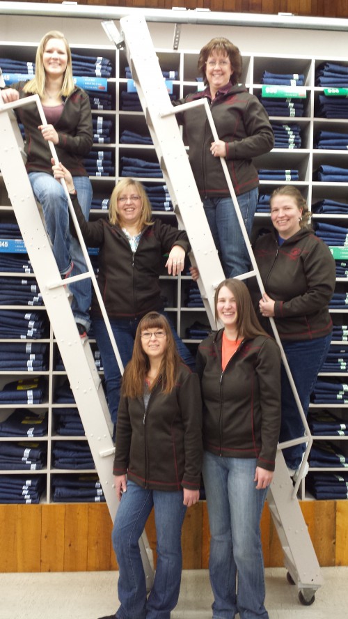 Smith and Edwards' Ladies of Wrangler can help you get the best fitting jeans!