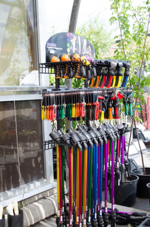 Gardening and Watering tools in every color