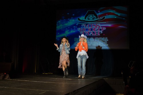 Bailey Jo Woolsey and Stephanie Jimerson at Miss Rodeo Utah 2014