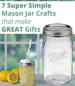 Read on for great mason jar craft ideas!