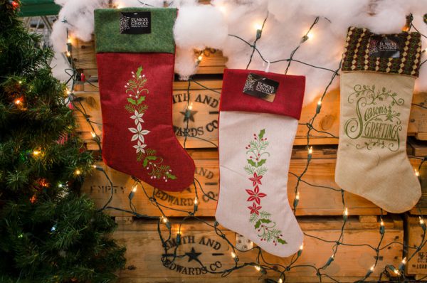 Traditional Christmas stockings