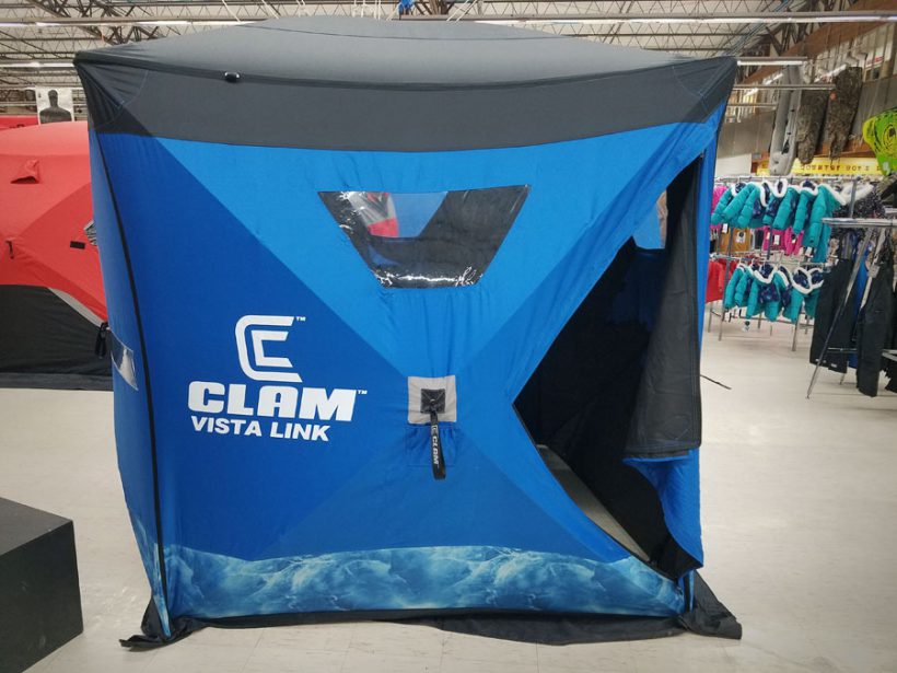 Clam Ice Fishing Tents at Smith & Edwards