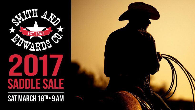 2017 Western Saddle Sale at Smith & Edwards