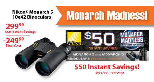 Nikon Monarch Madness Rebate