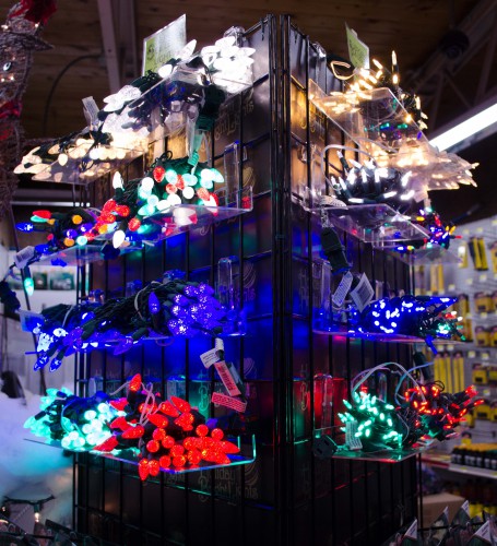 Christmas lights in all colors and shapes - Smith and Edwards