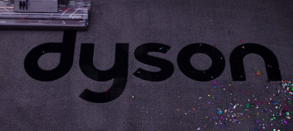 Dyson Animal Complete vacuum meets confetti at Smith and Edwards