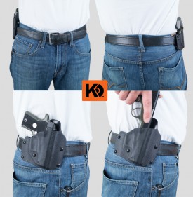 OWB (outside the waistband) Kydex holster by K Rounds