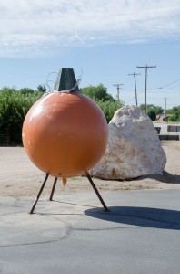 Some of the famous Smith & Edwards buoys wound up just a mile up the road at Pettingill's