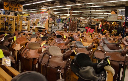 Saddles at Smith and Edwards