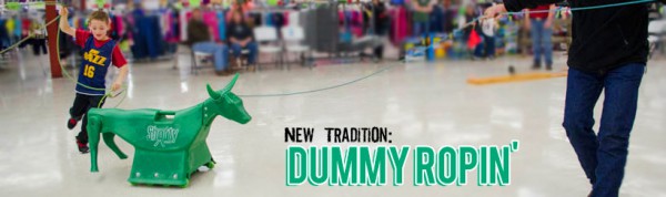 Dummy Ropin, a new tradition at Smith & Edwards!