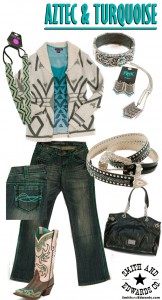 Spring Outfit with Aztec and Turquoise theme at Smith & Edwards