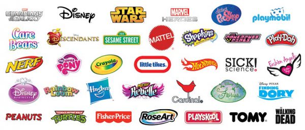 2017 Toy Sale Brands