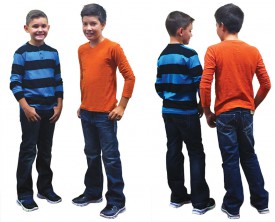 Striped boys shirts for Back to School