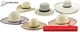 Get your own Sunbody hat at Smith & Edwards!
