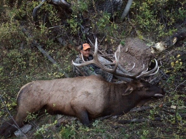 Paul with his Manti Elk