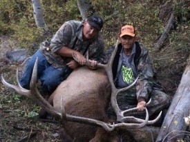 Paul Rochell with 6x6 elk