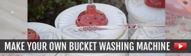 Make your own DIY Bucket Washing Machine with Smith & Edwards - watch Melissa's video!