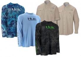 Columbia and Huk Fishing shirts at Smith & Edwards