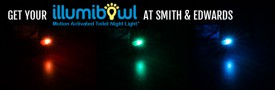 Your Illumibowl's waiting for you at Smith & Edwards - in fun LED colors!