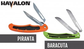 Havalon's Piranta and Baracuta knives