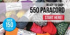 Click here to check out our HUGE collection of Paracord!
