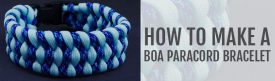 How to make a Boa Paracord Bracelet (also called Trilobite Bracelet)