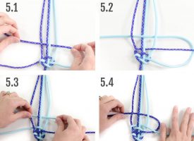 Weaving the Boa Bracelet