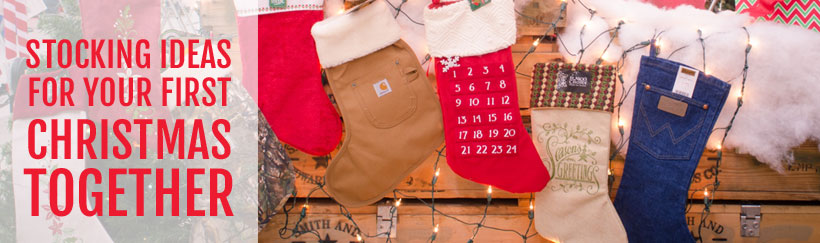 Christmas stocking ideas for your first Christmas together