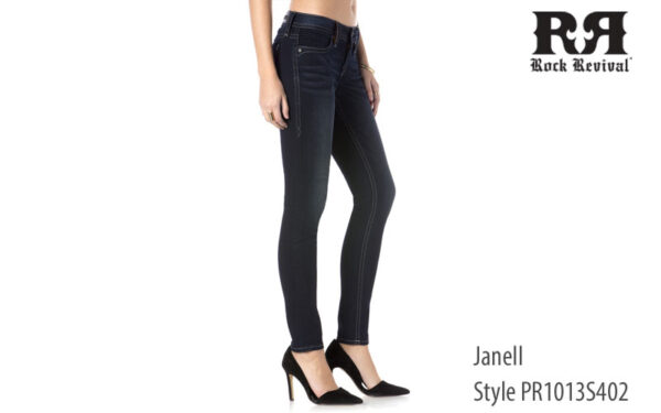 Rock Revival women's Janell low rise jeans