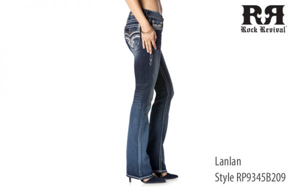 Rock Revival women's Lanlan low rise jeans