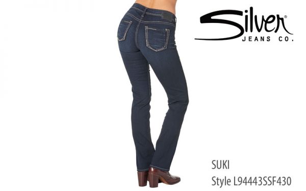 Silver Suki Ladies' Natural Rise Jeans