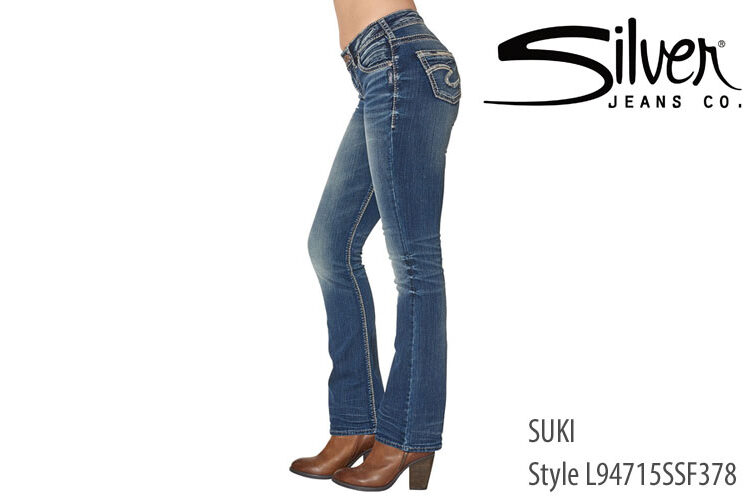Silver Suki Ladies' Natural Rise Jeans