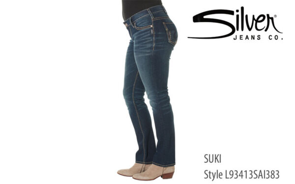 Silver Suki straight leg women's jeans L93413SAI383