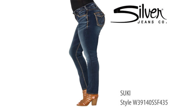Silver Plus Womens' Suki Relaxed Fit jeans