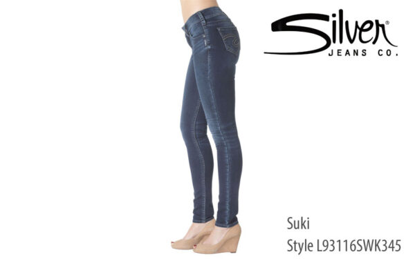 Silver women's Suki slim fit jeans
