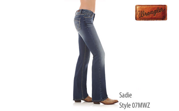 Wrangler women's Sadie low rise jeans