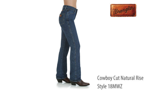 Wrangler womens cowboy cut slim fit jeans