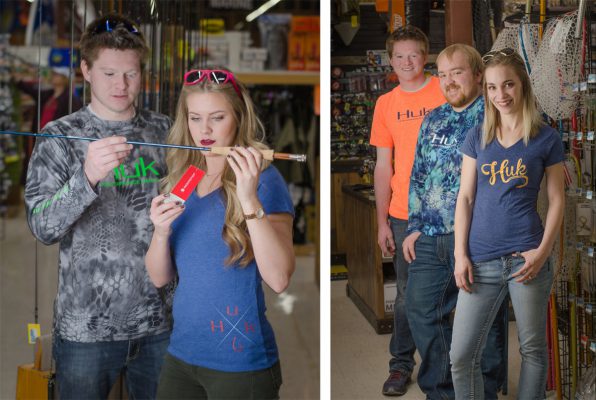 Huk Fishing shirts for guys & gals