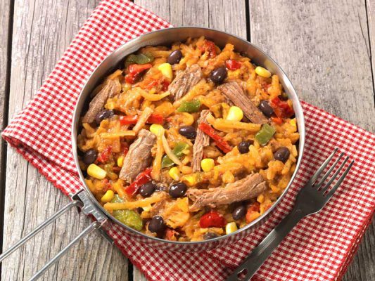 Mountain House Breakfast Hash for camping