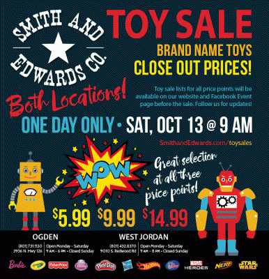 Smith & Edwards 2018 Toy Sale