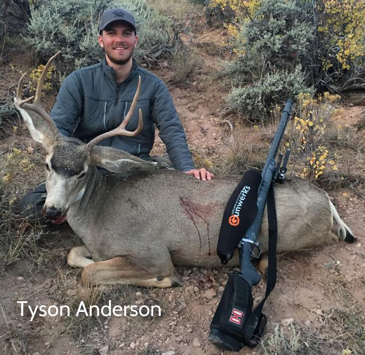 Tyson Anderson's mule deer