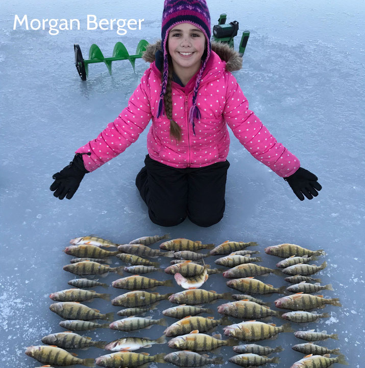 Morgan Berger's winter catch